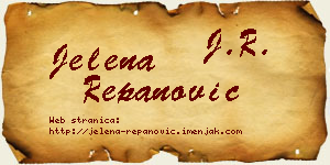 Jelena Repanović vizit kartica